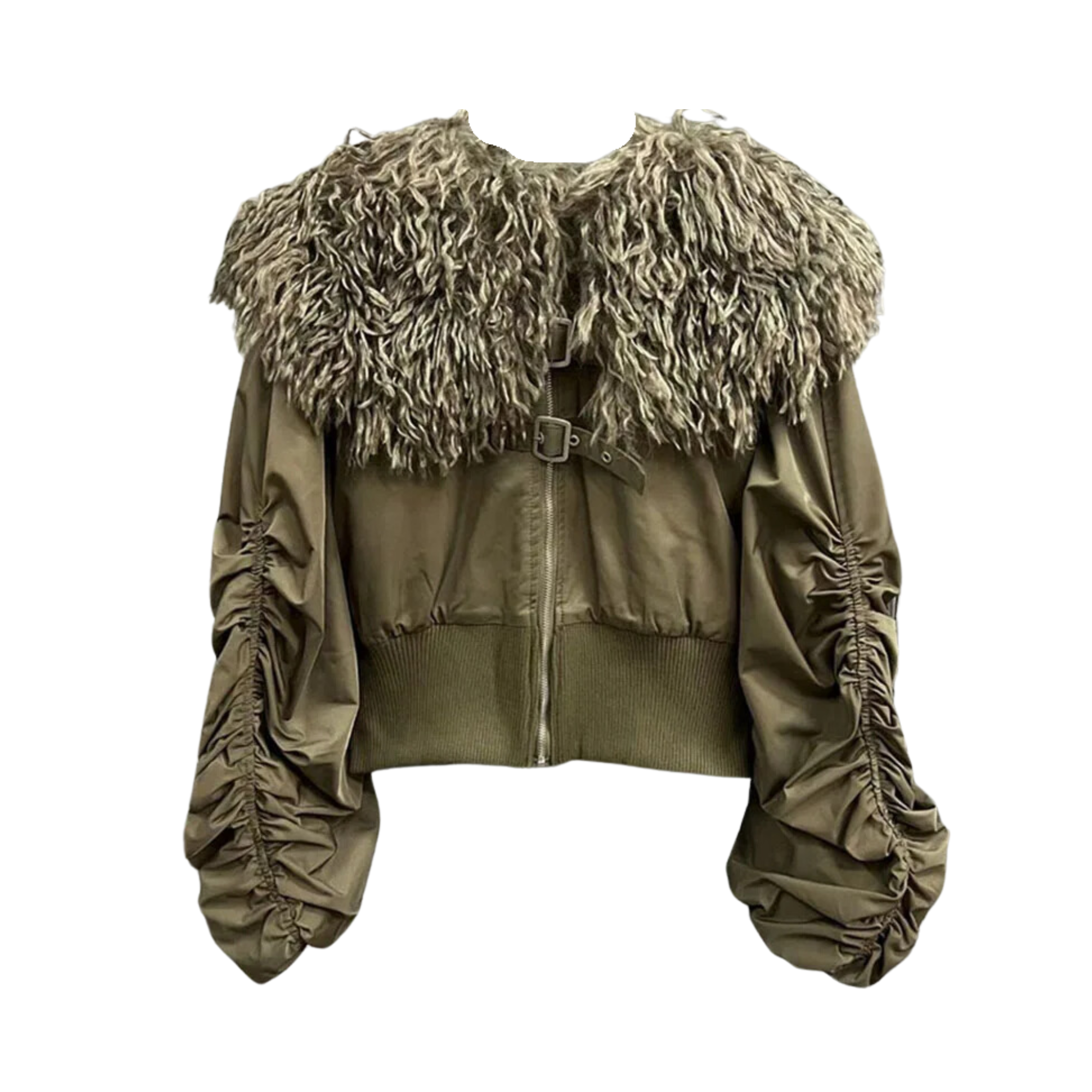 PRE ORDER HOODED REAL FOX FUR COAT 