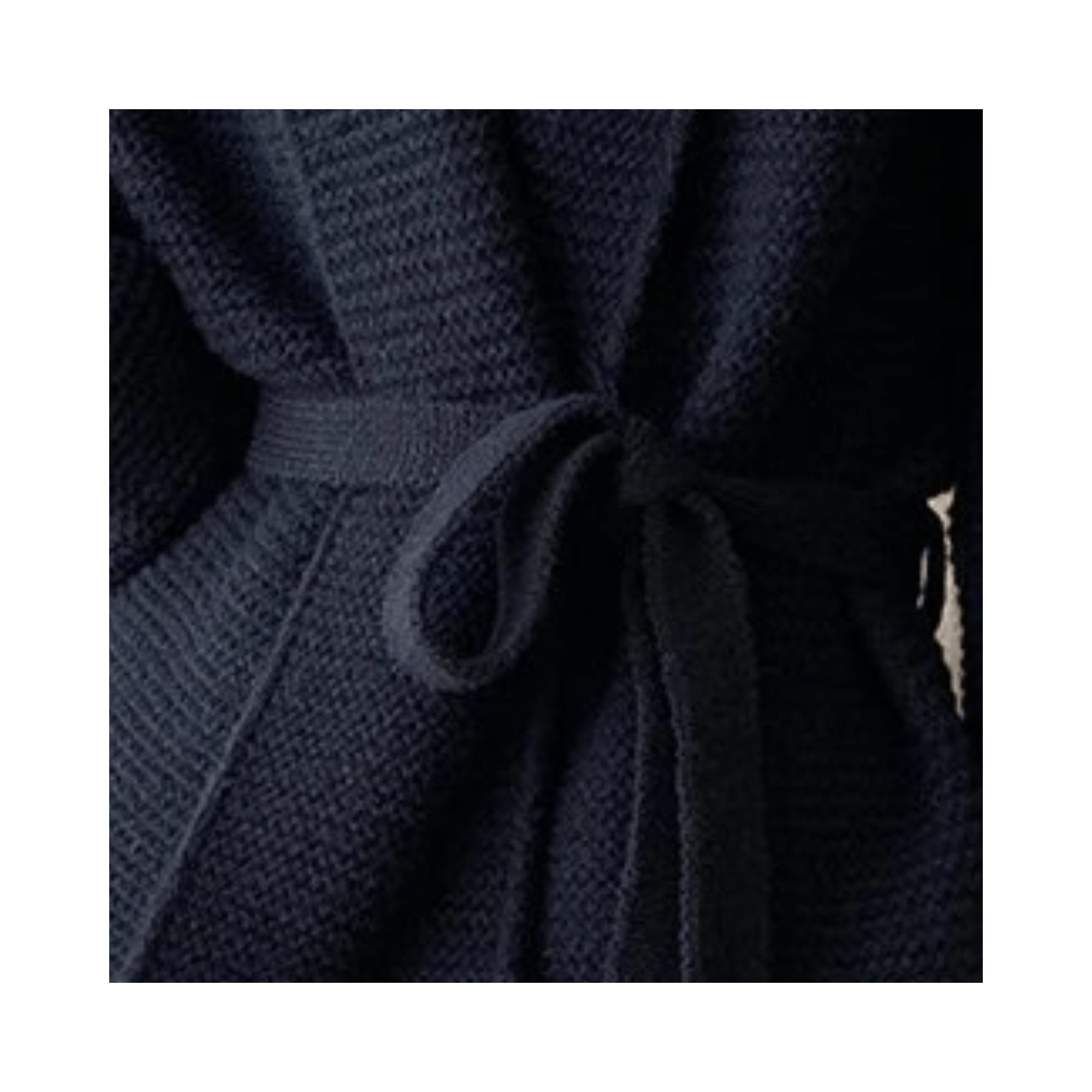 Tie Waist Knitted Loose Cardigan - Kelly Obi New York