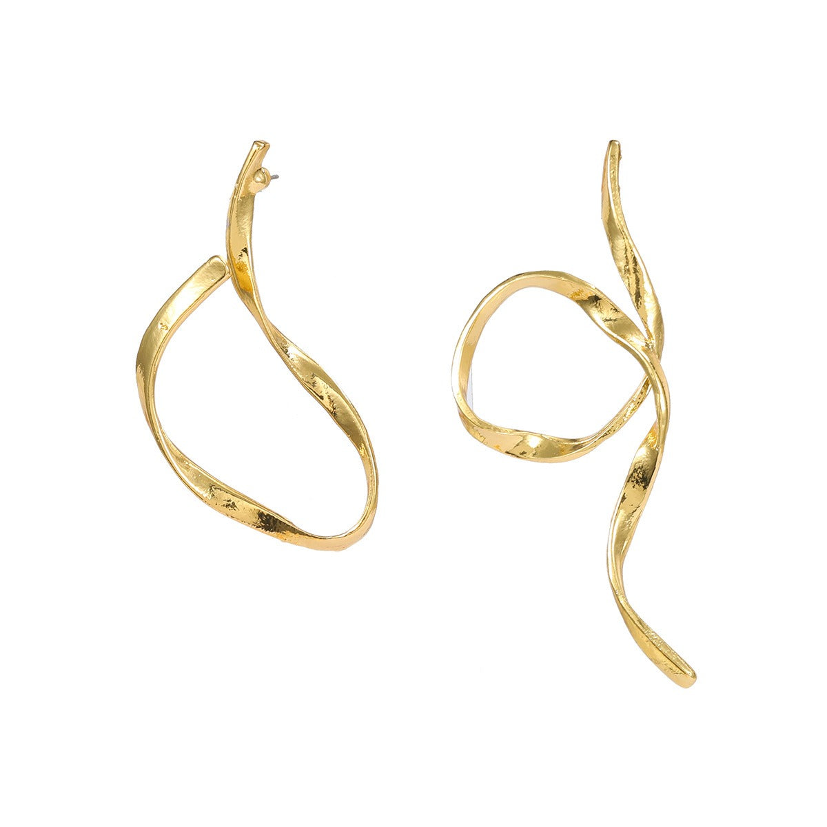 Pre Order:  Asymmetric Minimalist Alloy Earrings