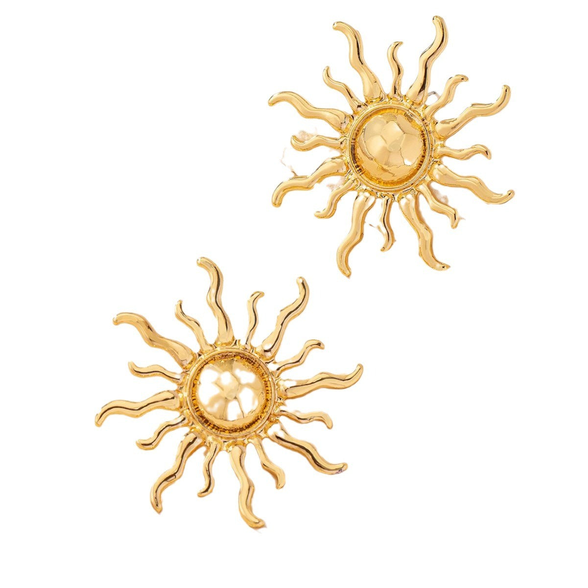 Pre Order:  Retro Exaggerated Sun Earrings