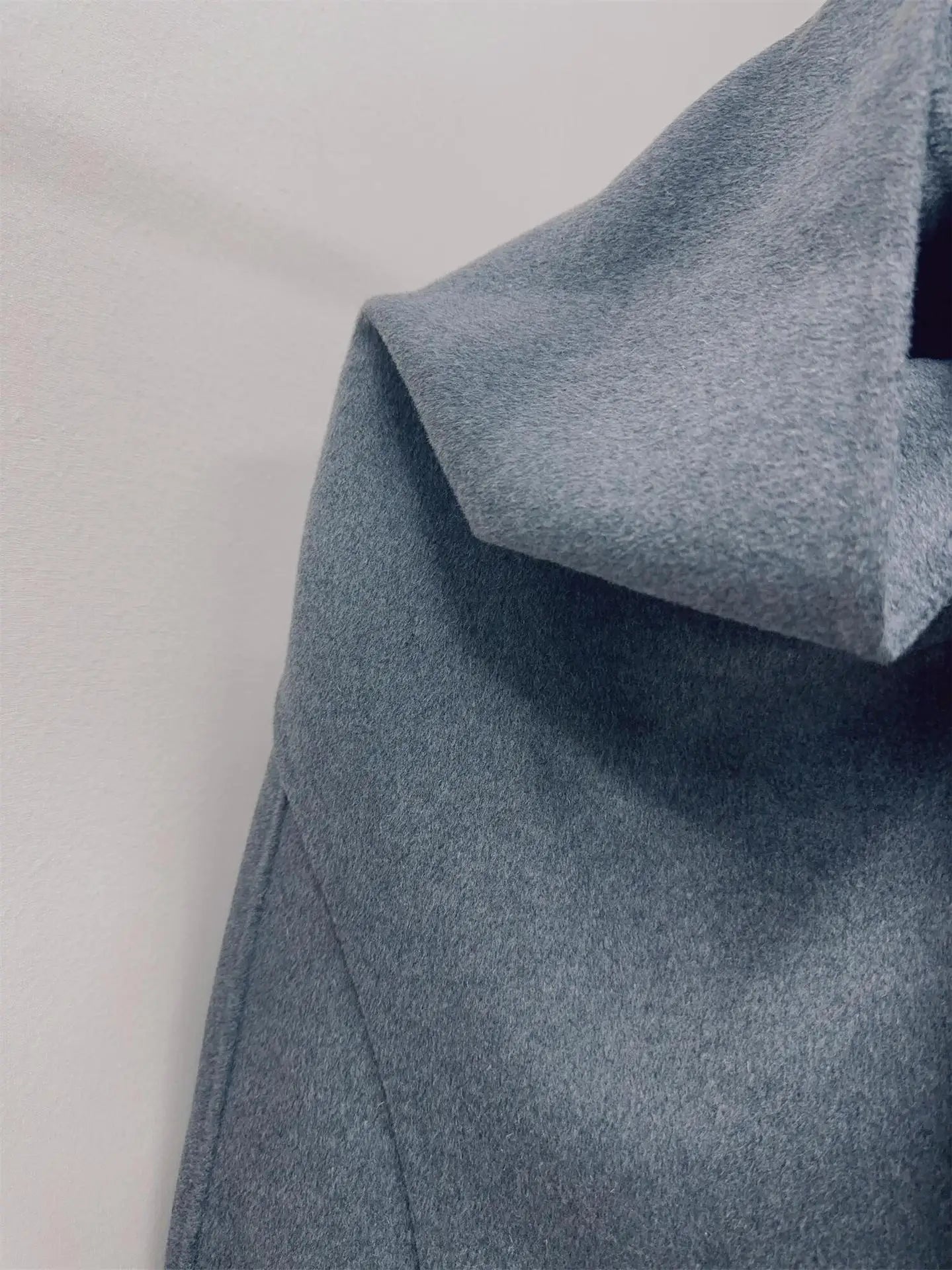 Pre Order:  Scarf Collar Wool Coat