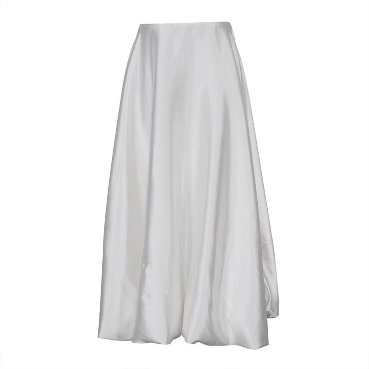 Pre Order:  Casual Solid Balloon Skirt