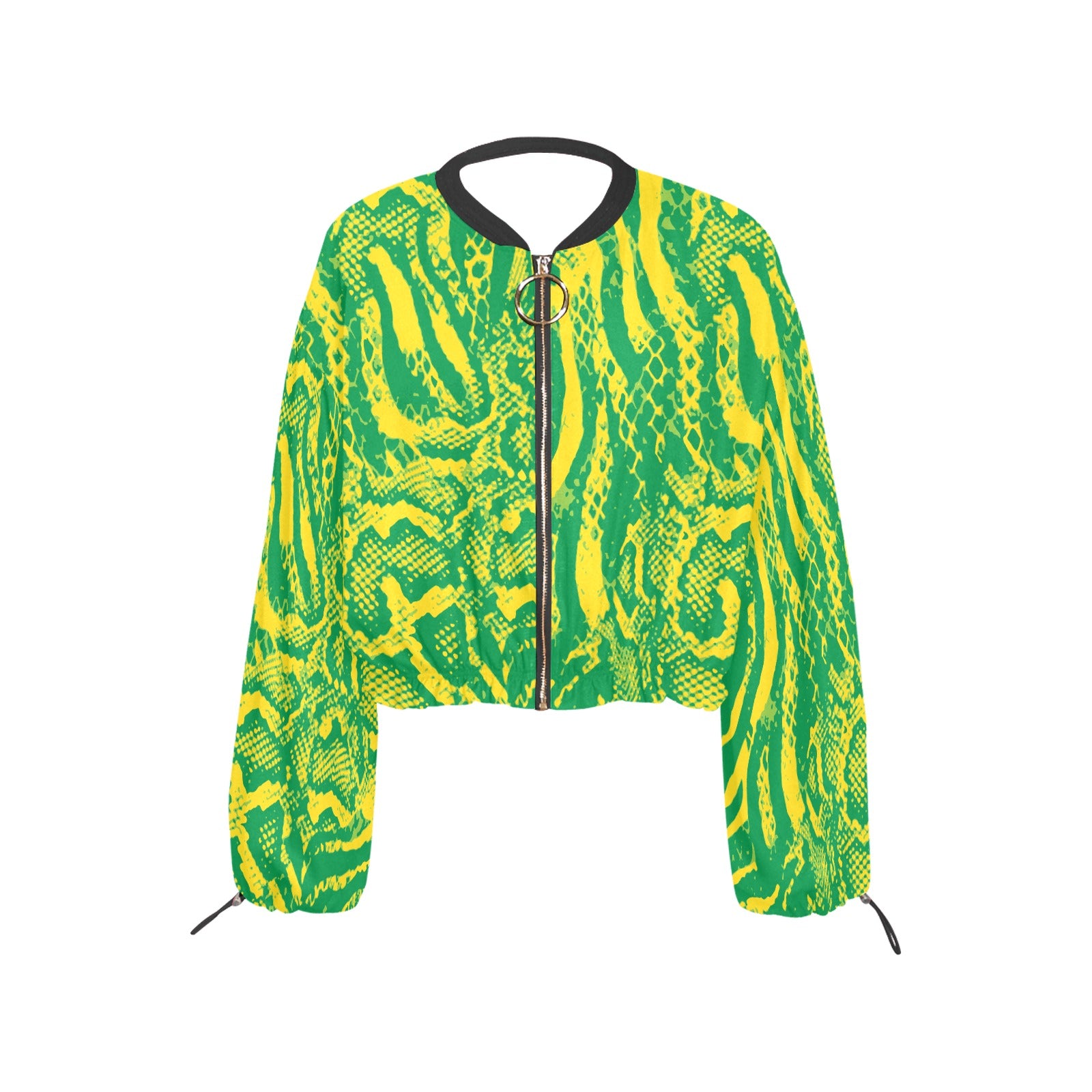 Pre Order:  Dembe Lime Cropped Jacket