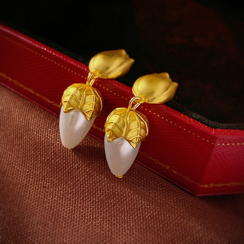 Pre Order:  Tulip Drop Dangling Earrings