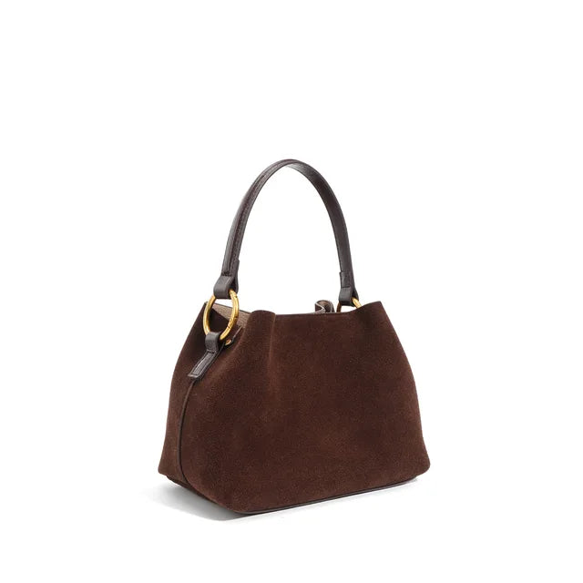 Pre Order:  Matte Faux Suede Mini Handbag