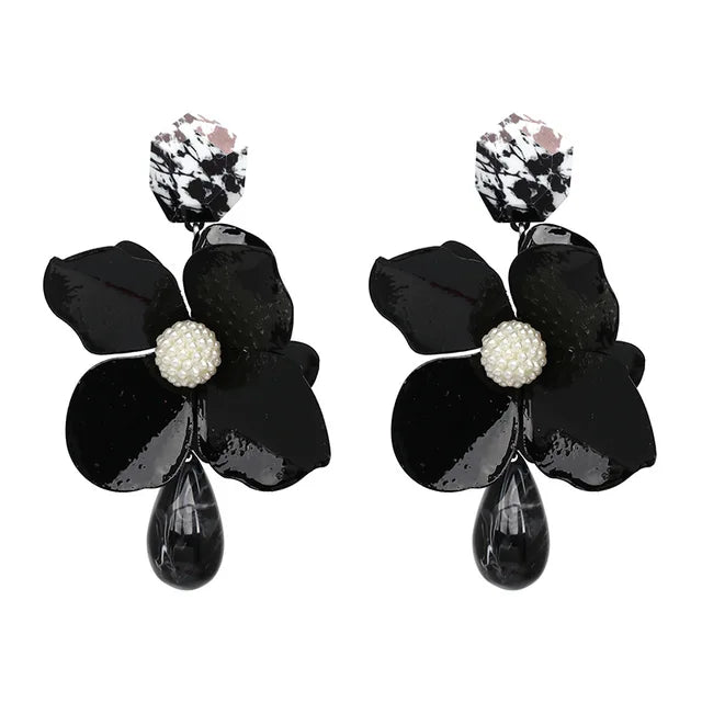 Pre Order:  Bohemian Flowers Dangle Drop Earrings