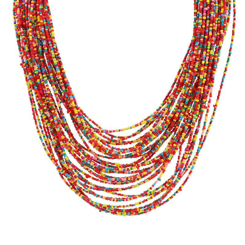 Pre Order:  Exaggerated Multi-Layer Bohemian Necklace