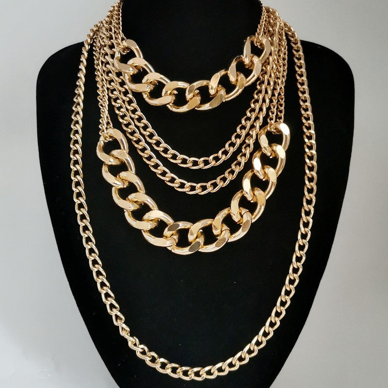 Pre Order:  Multilayer Gold and Silver Plated Boho Necklaces