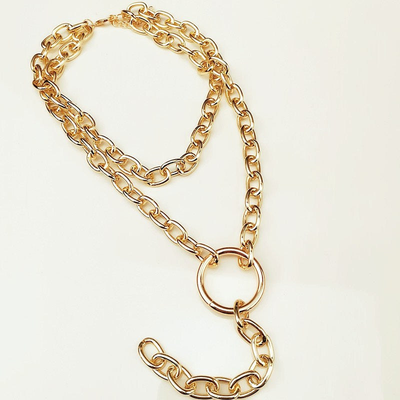 Pre Order:  Long Chain Pendant Necklace