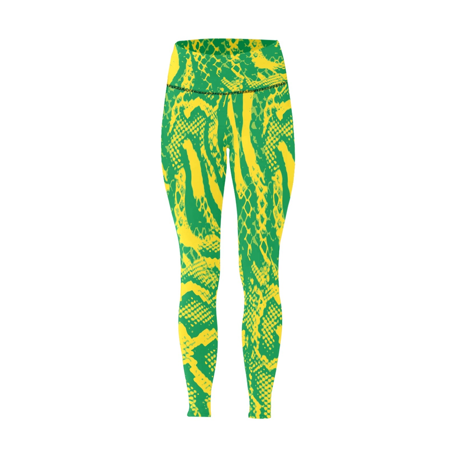 Pre Order:  Dembe Lime High-Waisted Leggings