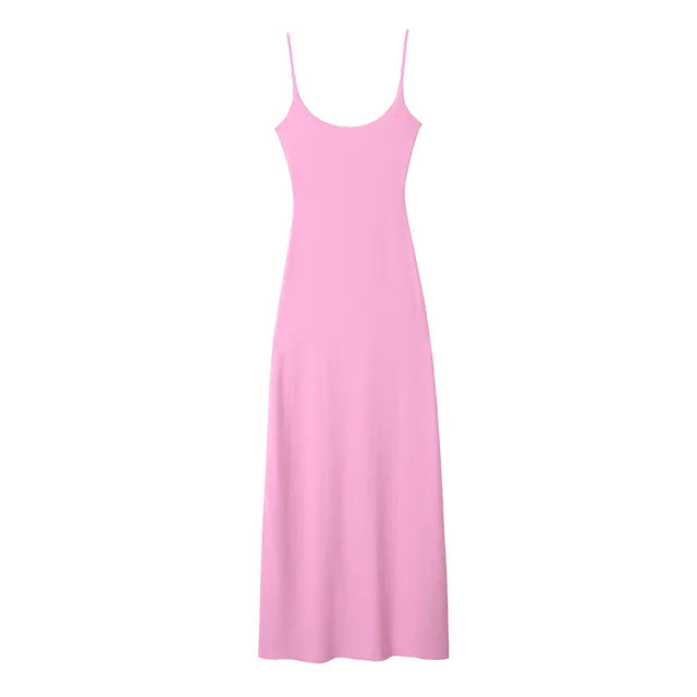 Pre Order: Slim Fit Sleeveless A-Line Dress