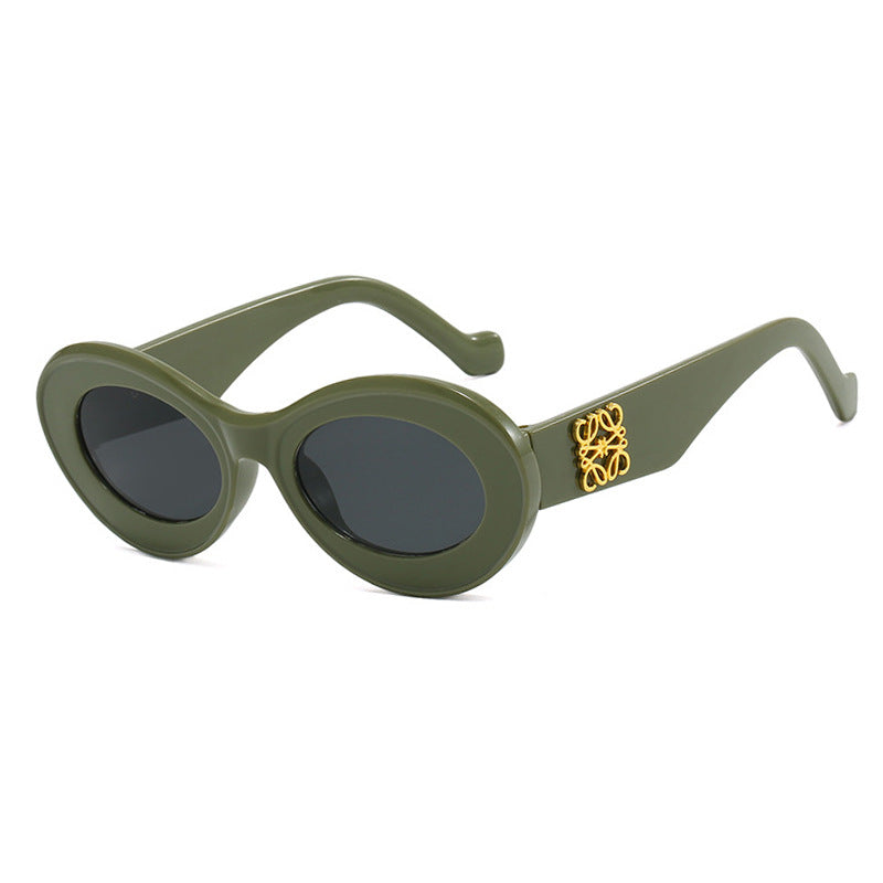 Pre Order:  Cat Eye Elliptical Sunglasses