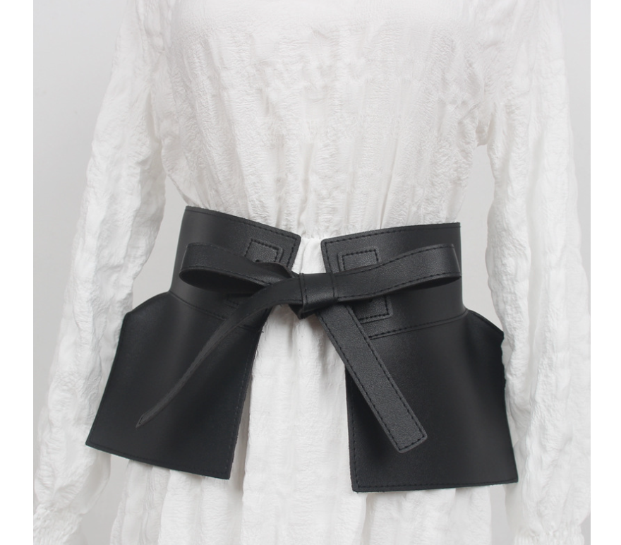 Pre Order:  Knotted Tie Waist Wide Belt