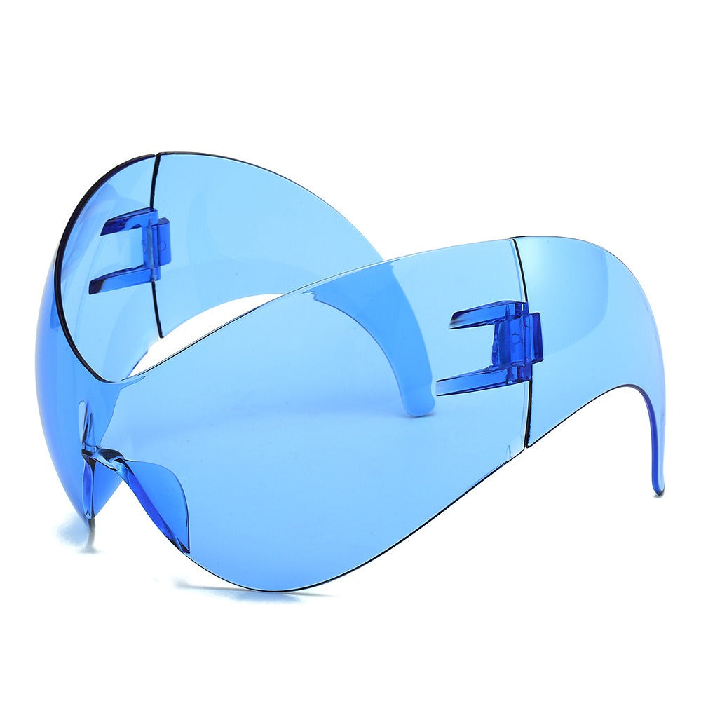 Pre Order:  Contoured Large Frame Sunglasses