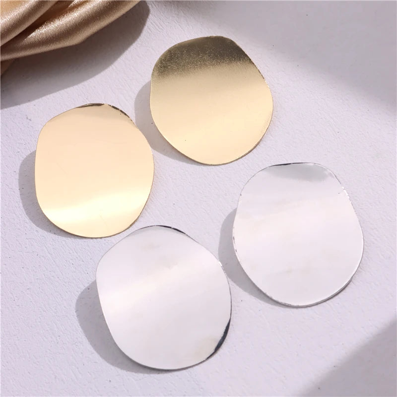 Pre Order:  Smooth Irregular Exaggerated Stud Earrings