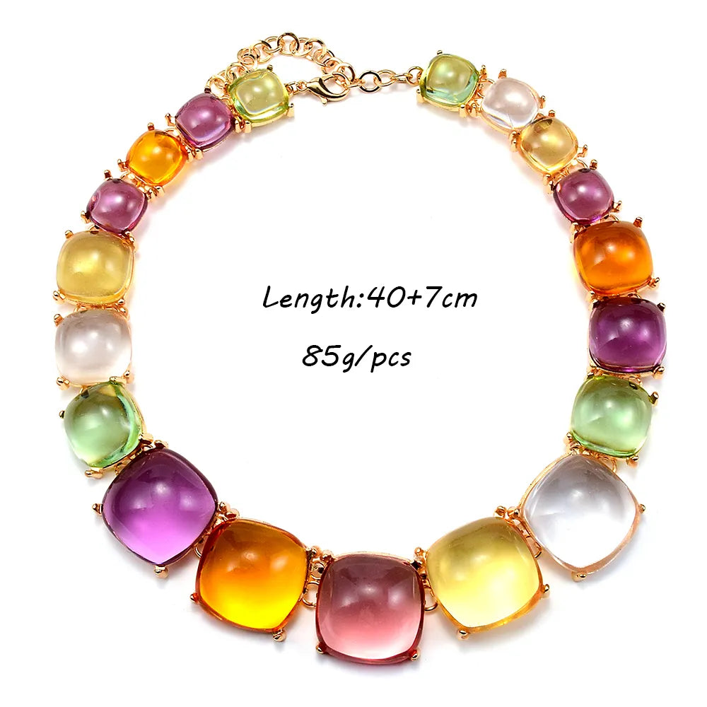 Pre Order:  Smooth Resin Choker Necklace