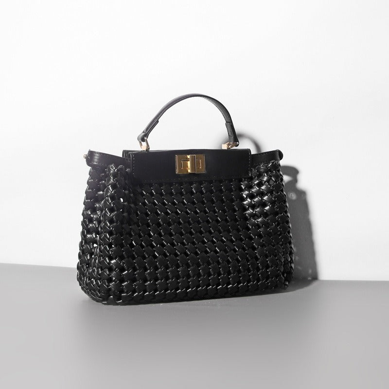 Pre Order:  Hollow Woven Crossbody Shoulder Bag