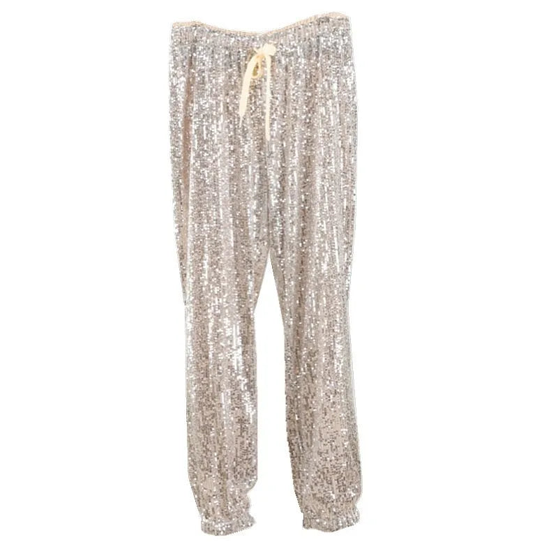 Pre Order:  Sequined Sweatshirt + Pants Sweatsuit