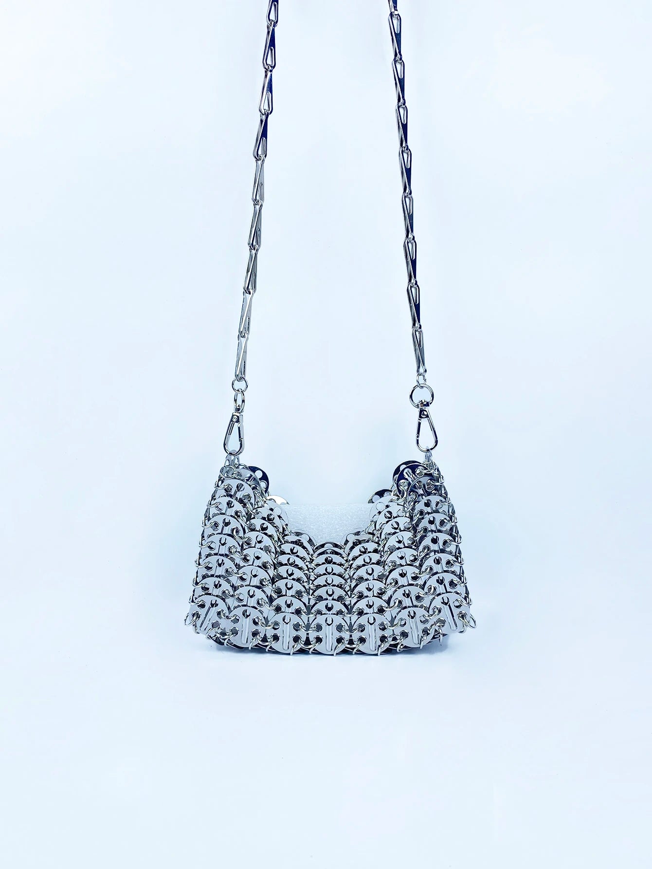 Pre Order:  Bright Metal Sheet Crossbody Bag