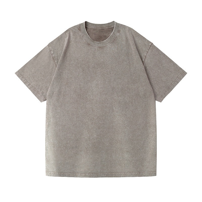 Pre Order:  Washed Distressed Cotton T-Shirt