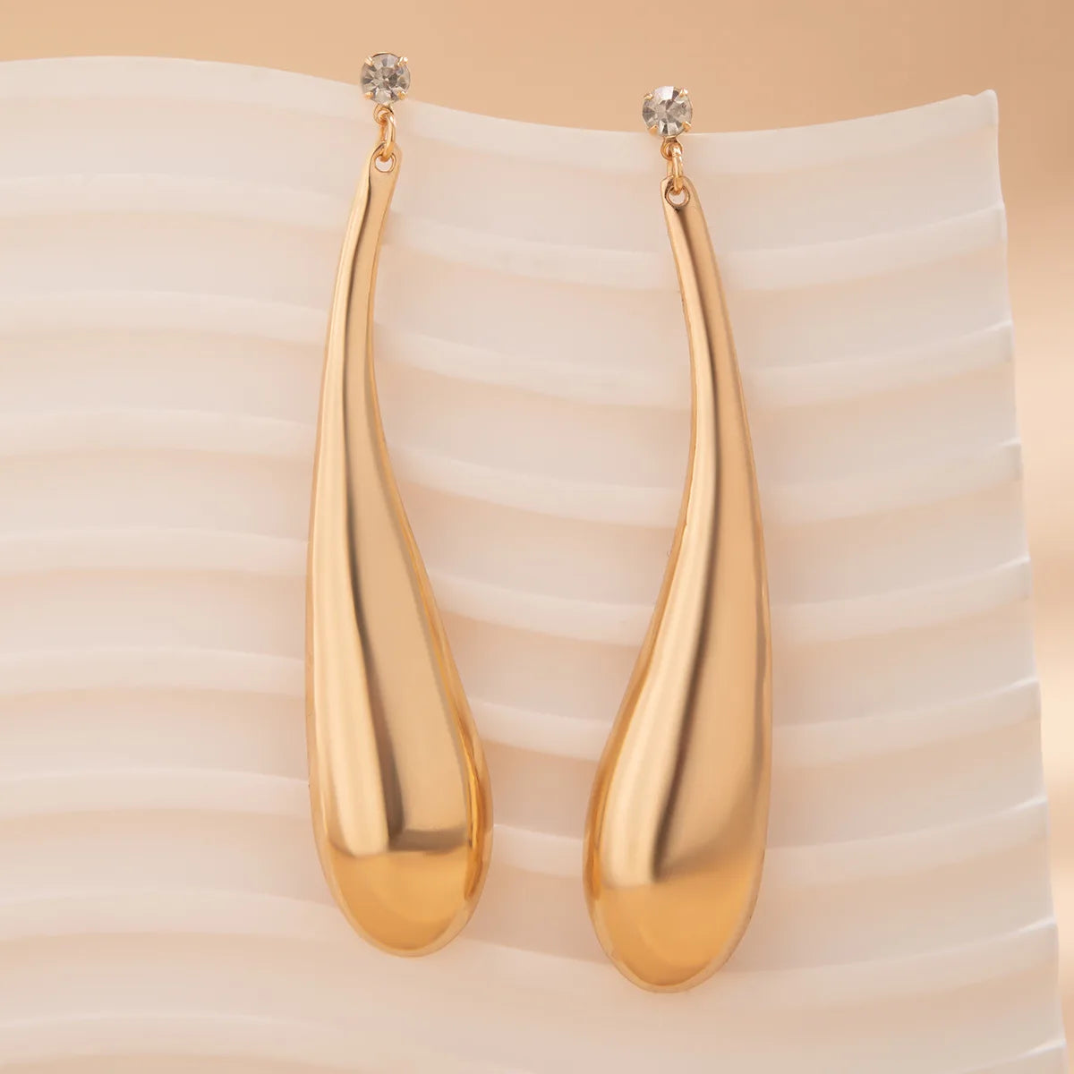 Pre Order:  Oversized Teardrop Earrings - Necklace