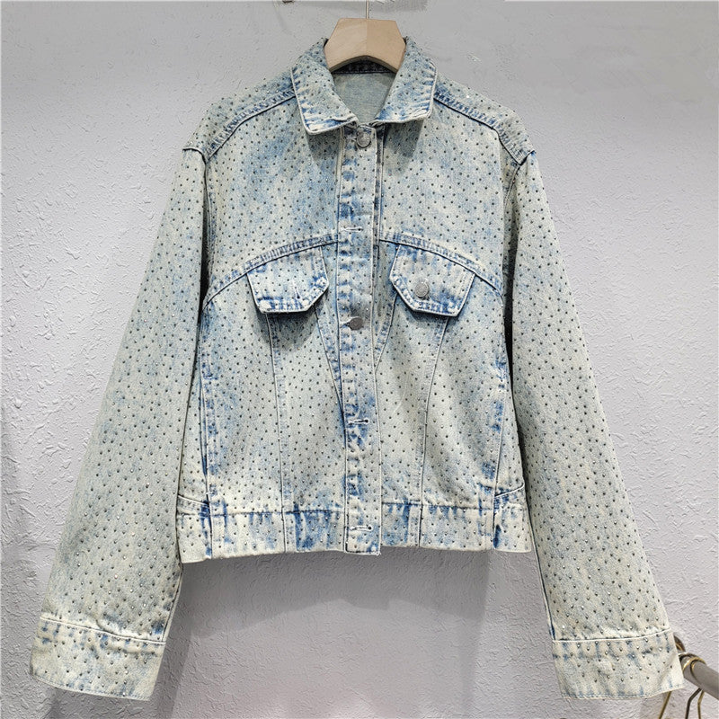 Pre Order: Hot Diamond Loose Denim Jacket