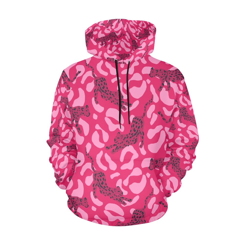 Pre Order:  Pink Leopard Hoodie