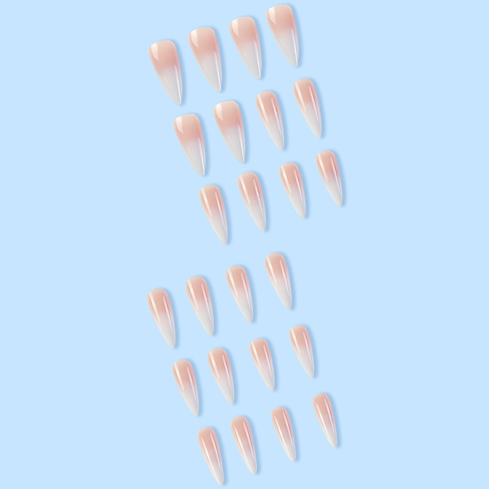 Pre Order:  Gradient Long Drop-Shaped Nail Patch