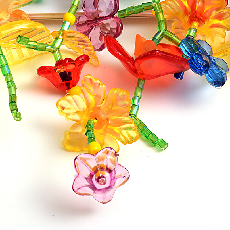 Pre Order:  Acrylic Long Flower Earrings