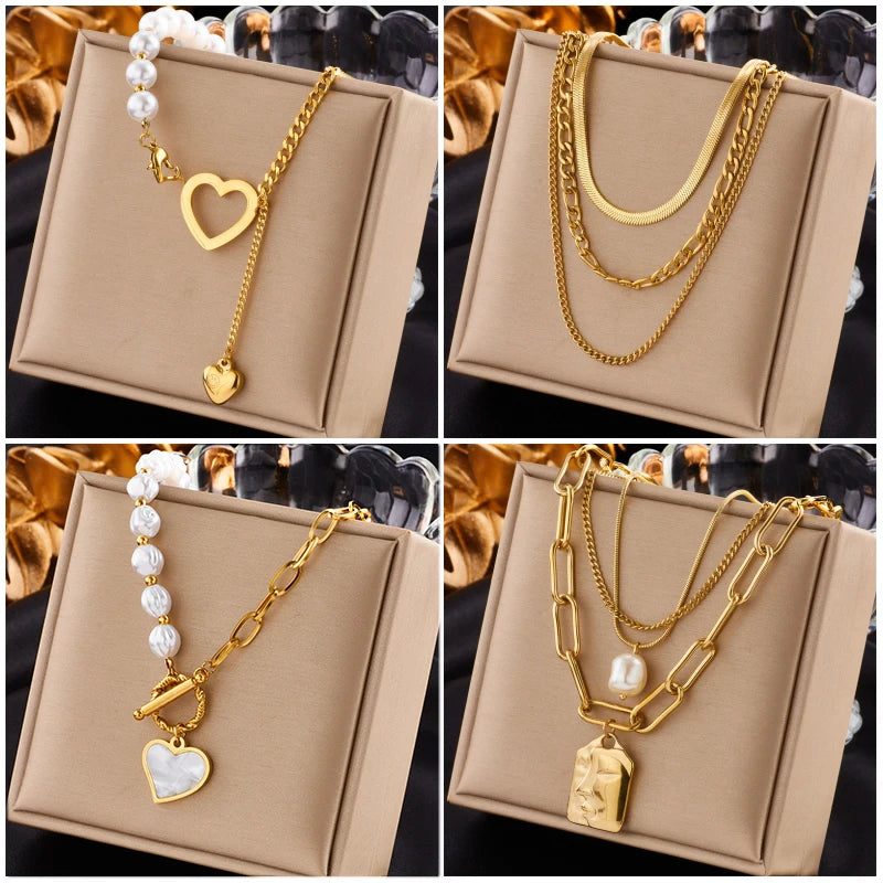 Pre Order:  Assorted 18K Gold Plated Necklaces