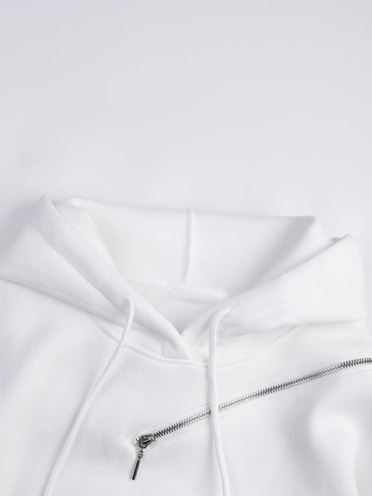 Pre Order:  Deco Zippers Hooded Sweatshirt