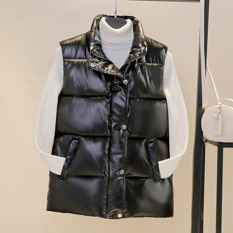 Pre Order:  Glossy Bright Puffer Vest