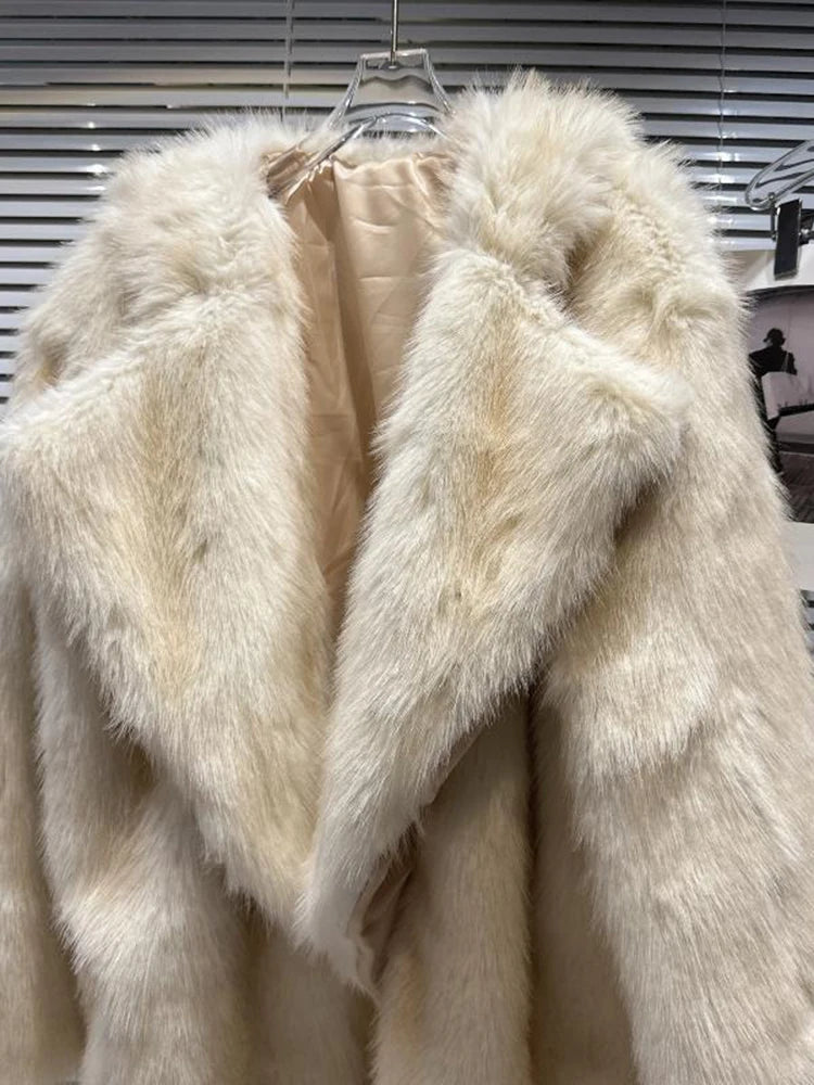 Pre Order:  Faux Fur Loose Short Coat