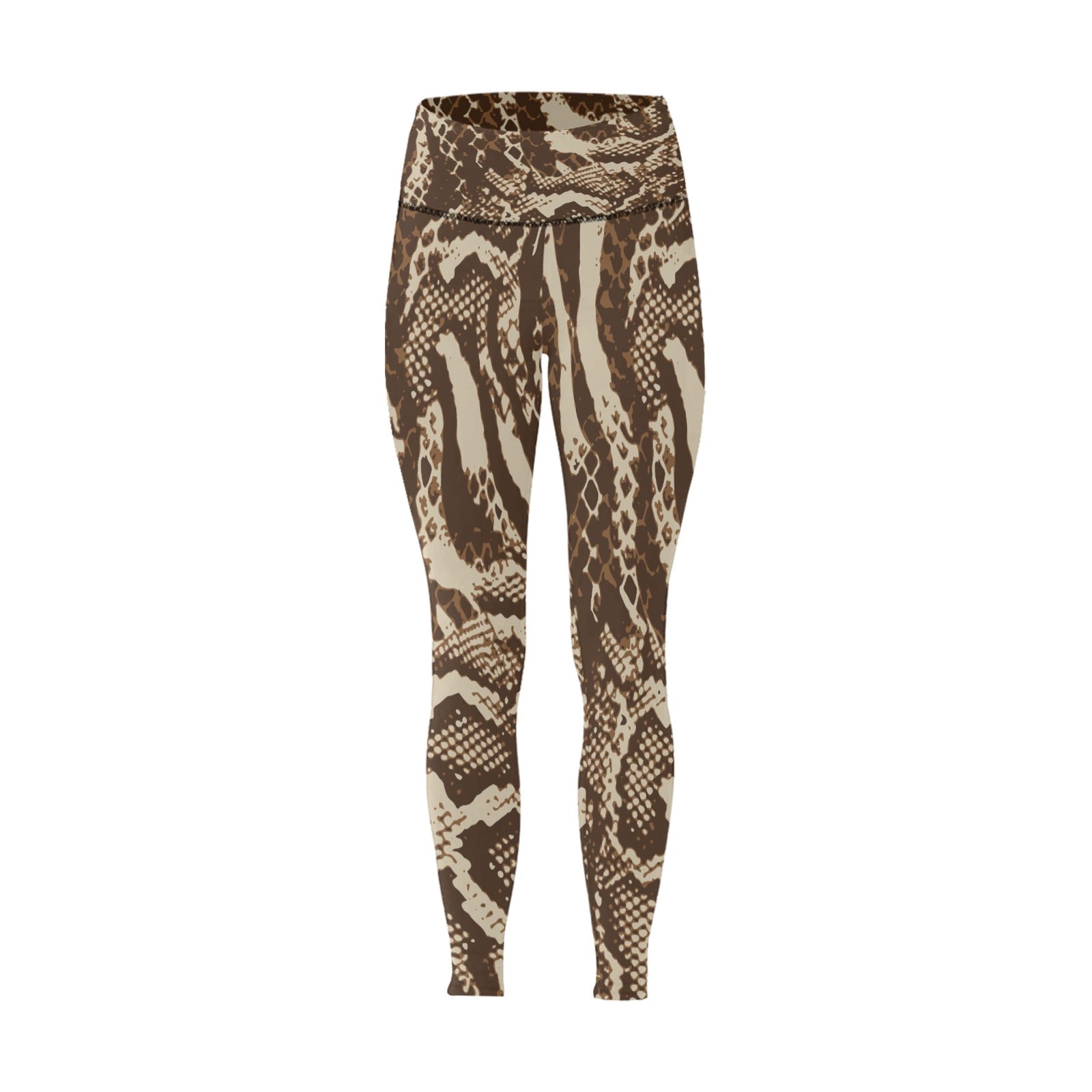 Pre Order:  Dembe Brown High-Waisted Leggings