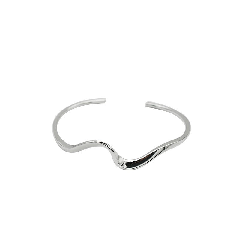 Pre Order:  Sterling Silver Open Bracelet