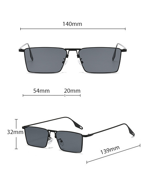 Pre Order:  Metal Frame UV400 Sunglasses