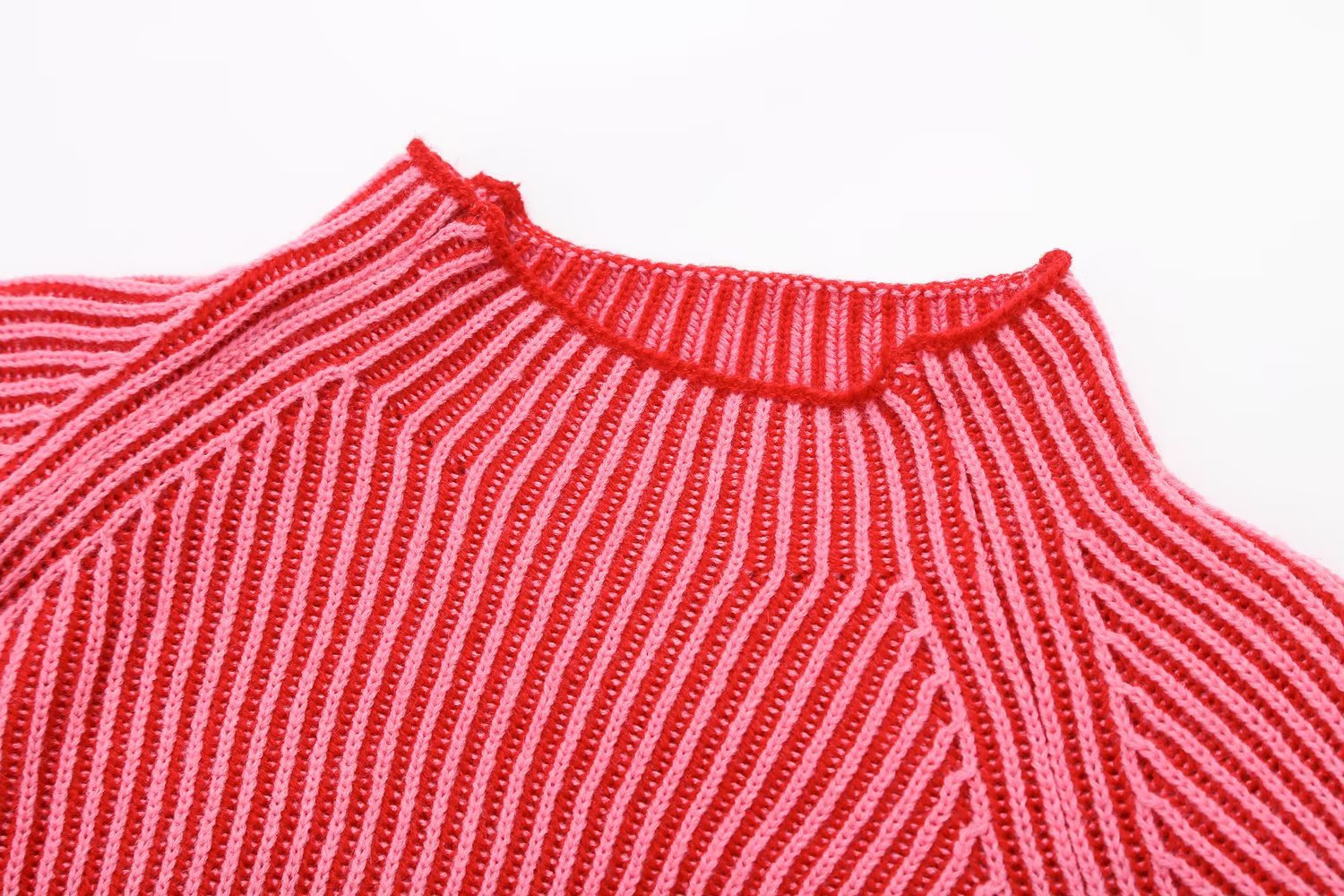 Pre Order:  Chic Striped Oversized Knitted Sweater