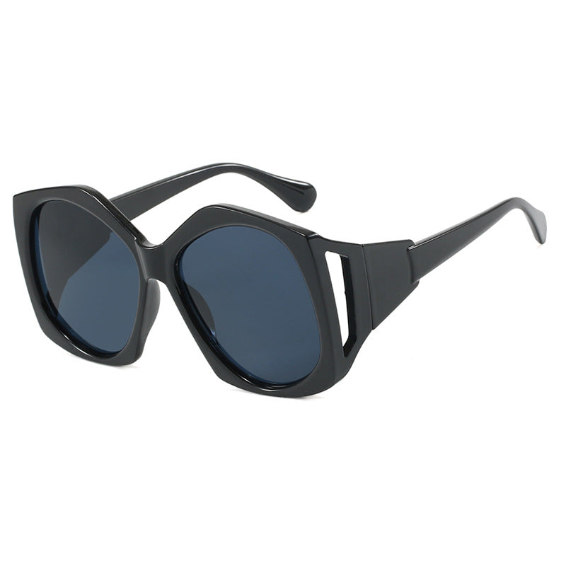 Pre Order:  Large Frame Irregular Polygon Sunglasses