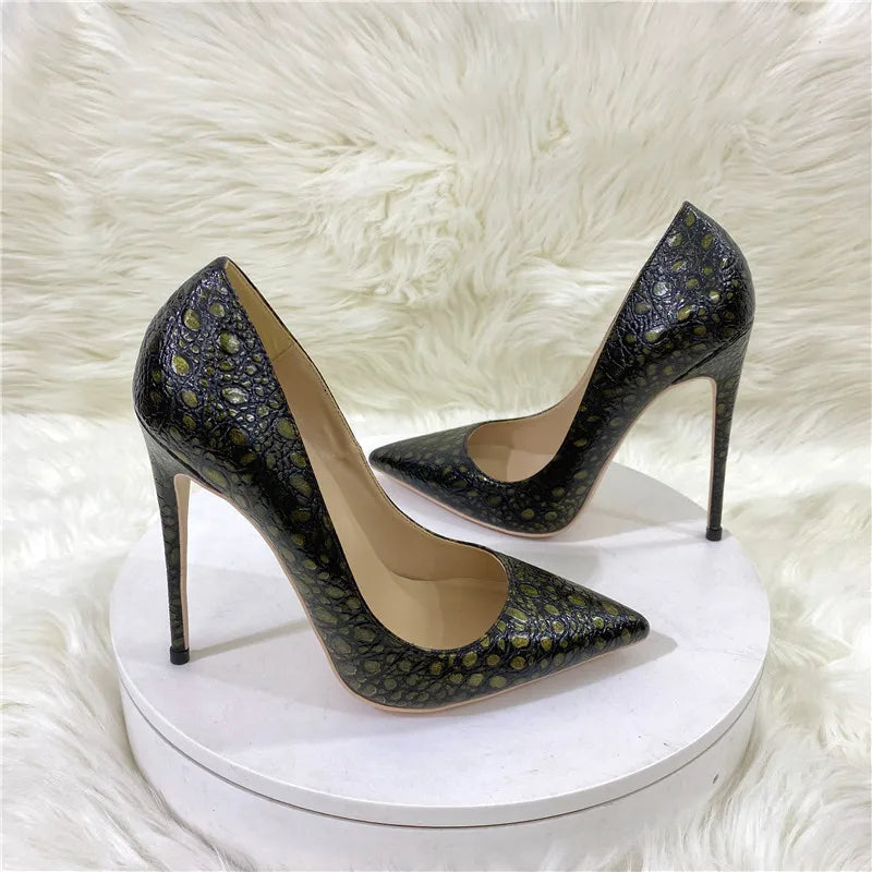 Pre Order:  Reptile Skin Effect Stilettos