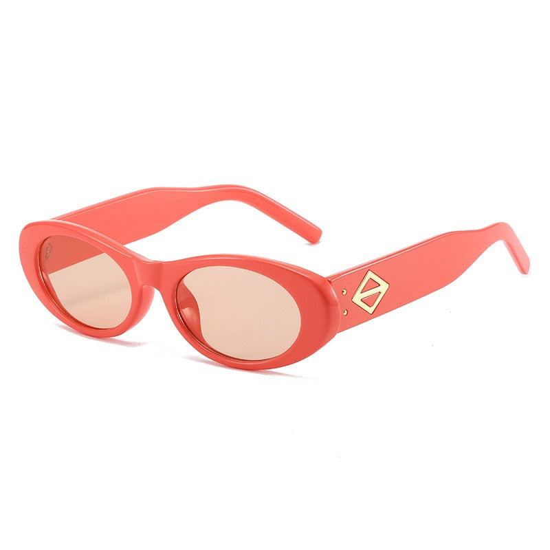 Pre Order:  Retro Small Frame Oval UV400 Sunglasses