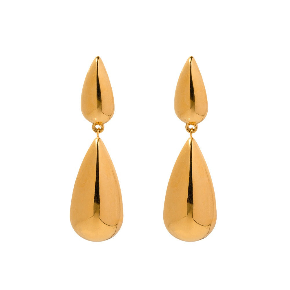 Pre Order:  Light Glossy Water Drop Earrings