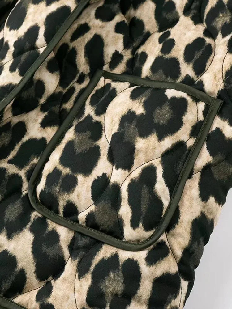 Pre Order:  Leopard Printed Loose Jacket