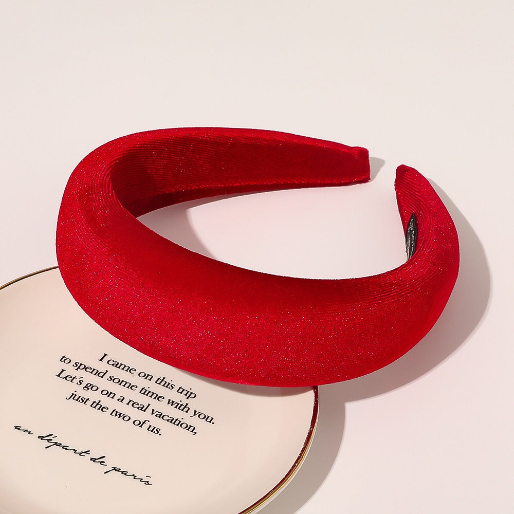 Pre Order:  Velvety Padded Wide Headband