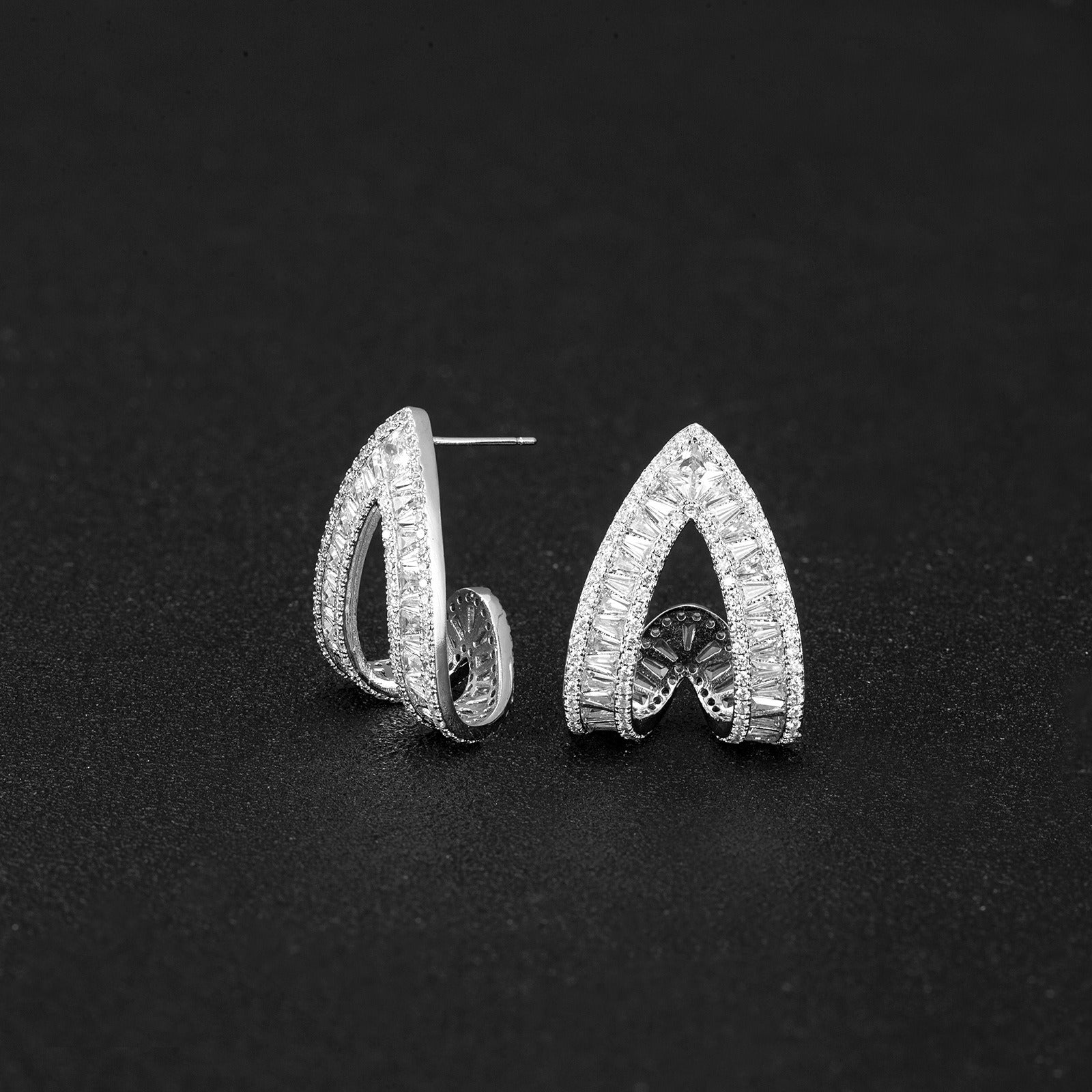 Pre Order:  Retro Rhinestone Stud Earrings