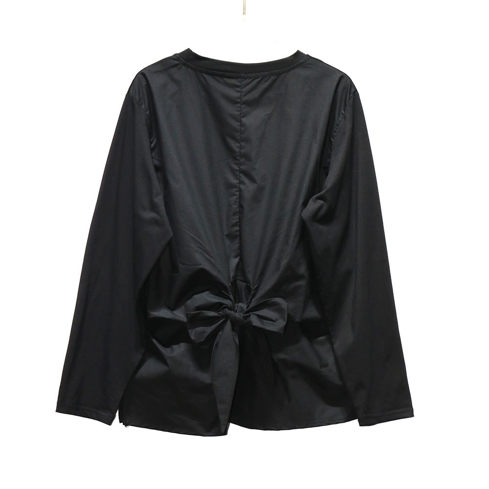 Pre Order:  Butterfly Bow Long Sleeve T-Shirt