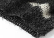 Pre Order:  Faux Mohair Knit Sweater