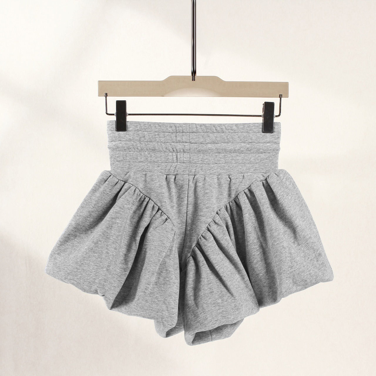 Pre Order:  High Waist Drawstring A-Line Puff Shorts