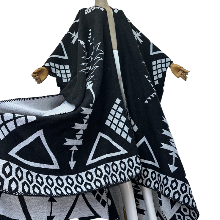 Pre Order:  Chic Bohemian Maxi Winter Cardigan - WINI