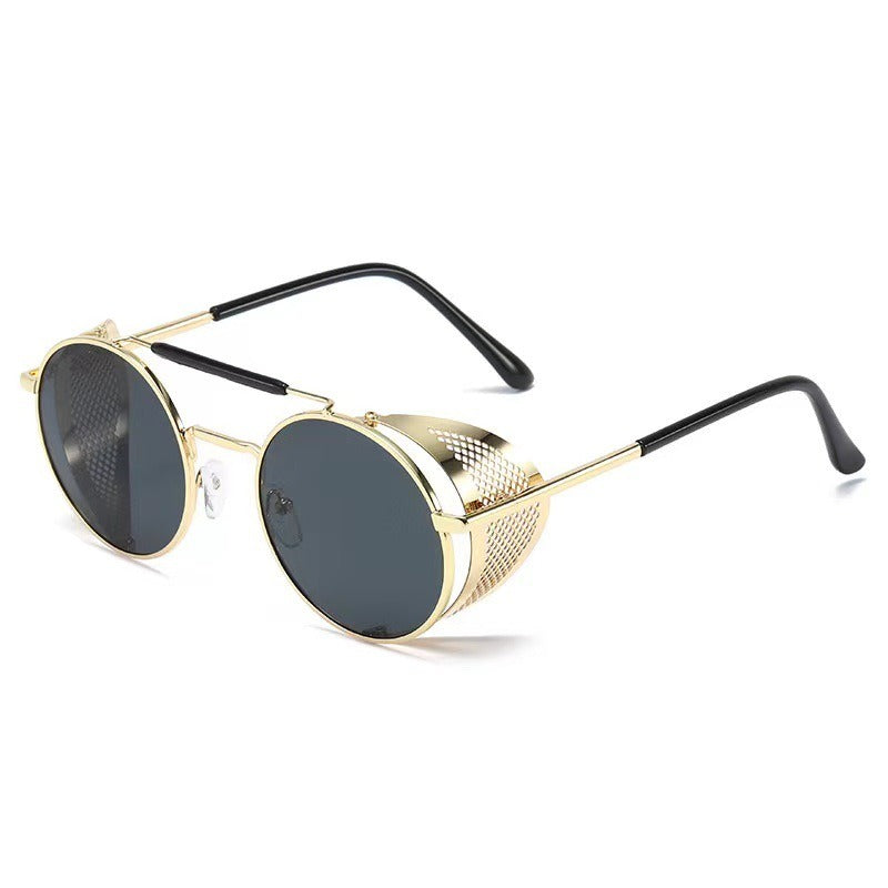 Steampunk Metal UV400 Sunglasses