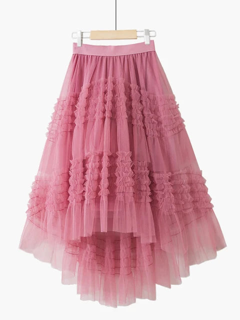 Pre Order:  3 Layers Tiered Tulle Skirt